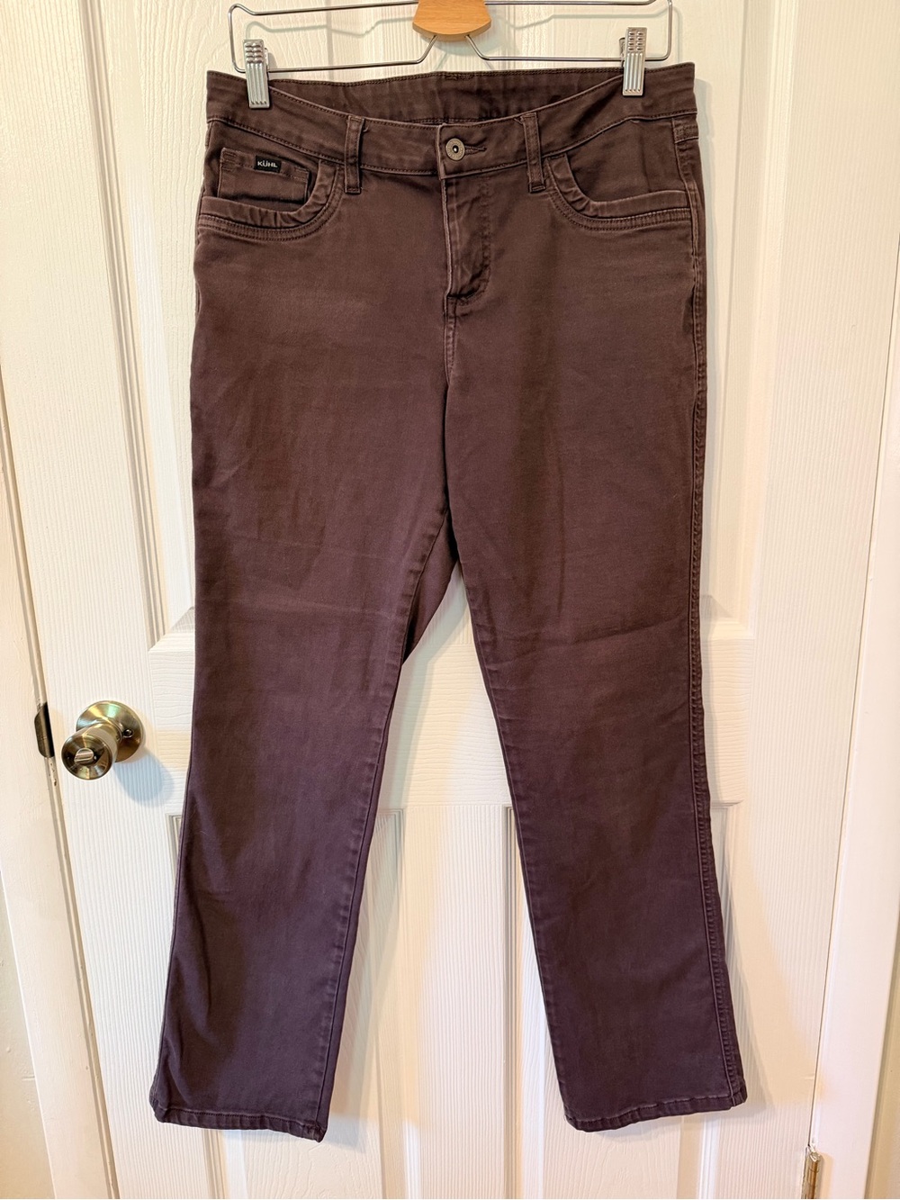 Kuhl Slim Stretch Outdoor Jeans in Brown